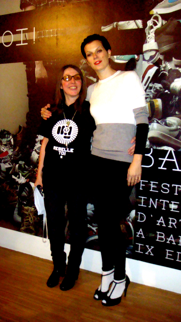 Bimba Bose & Gigi R. Harrington (BAC 08! opening)