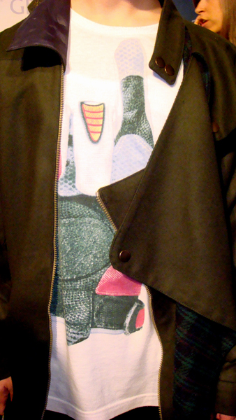 Chaqueta desestructurada