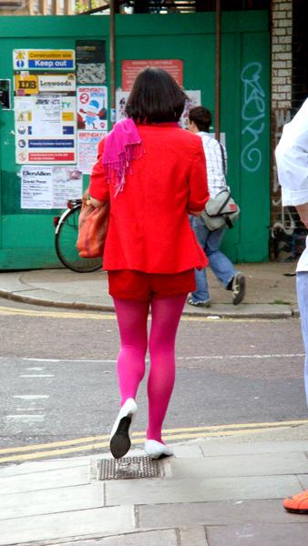 Red, pink, red (St. Pancras, Londres)