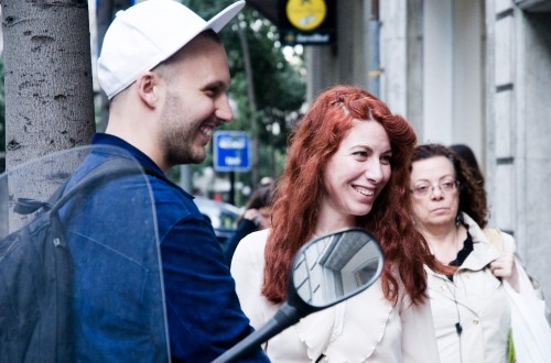 Red hair (Fiesta Le Cool and Tendencias.tv)