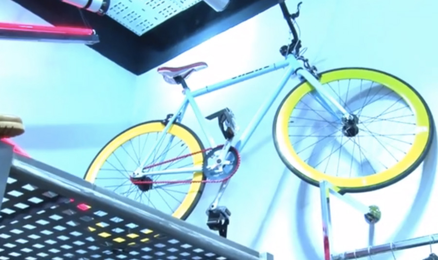 Santa Fixie & Kr Store Backyard