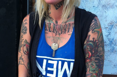 Tattoo the girl (New York)