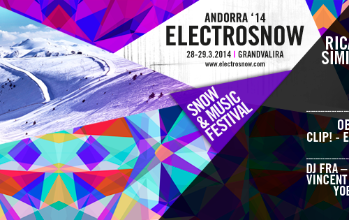 Electrosnow desvela el Line-up de su segunda edición