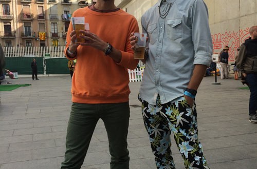 Pantalones floreados (Brunch Electronik #2)