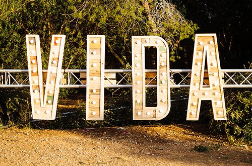 Los espacios del Vida festival
