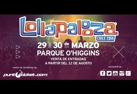 Llega el Lollapalooza de Chile