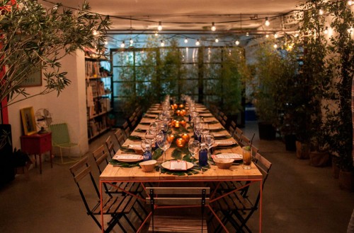 Terraza Jager, una cena en una selva de interior