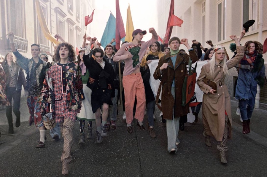 gucci dans les rues